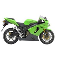 05-06 ZX6R Fairings