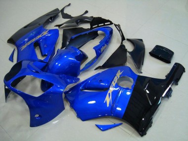 00-01 Blue Black ZX12R Motorcycle Fairings