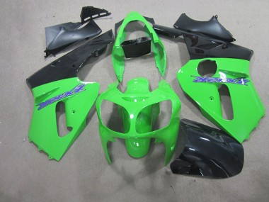 00-01 Green ZX12R Motorcycle Fairing