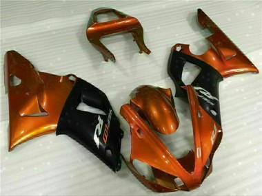 00-01 Orange YZF R1 Motorcycle Fairings