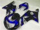 00-02 Blue Black GSXR 1000 Motorcycle Fairings 00-02 Blue Black GSXR 1000 Motorcycle Fairings