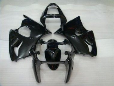 00-02 Glossy Black ZX6R Motorcycle Fairings