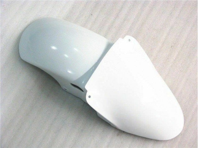 00-02 Glossy White ZX6R Motorcycle Fairings 00-02 Glossy White ZX6R Motorcycle Fairings
