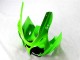 00-02 Green Black White ZX6R Motorcycle Fairings 00-02 Green Black White ZX6R Motorcycle Fairings