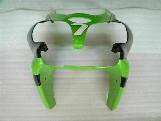 00-02 Green Black ZX6R Full Motorcycle Fairing Kits 00-02 Green Black ZX6R Full Motorcycle Fairing Kits