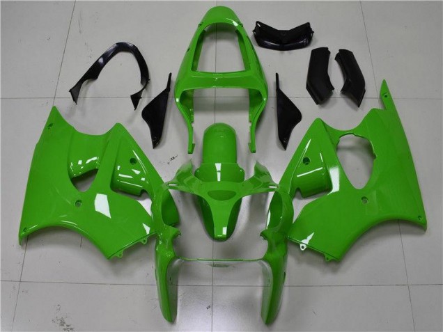 00-02 Green ZX6R Motorcycle Fairing 00-02 Green ZX6R Motorcycle Fairing