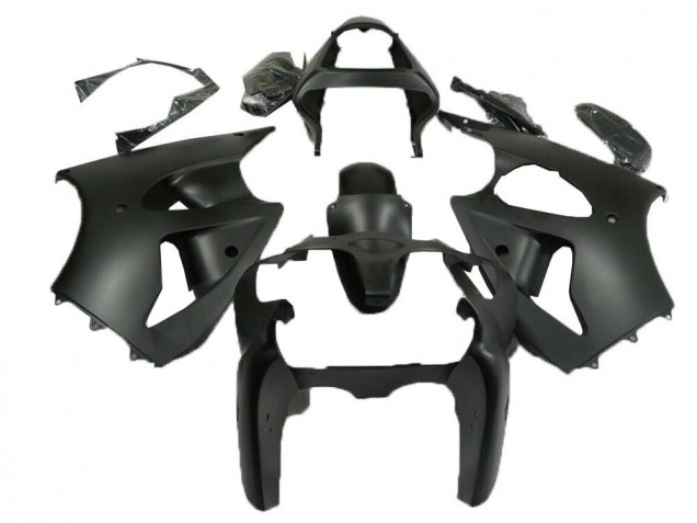 00-02 Matte Black ZX6R Motorcycle Fairings 00-02 Matte Black ZX6R Motorcycle Fairings