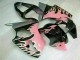 00-02 Pink ZX6R Motorcycle Fairings 00-02 Pink ZX6R Motorcycle Fairings