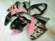 00-02 Pink ZX6R Motorcycle Fairings 00-02 Pink ZX6R Motorcycle Fairings