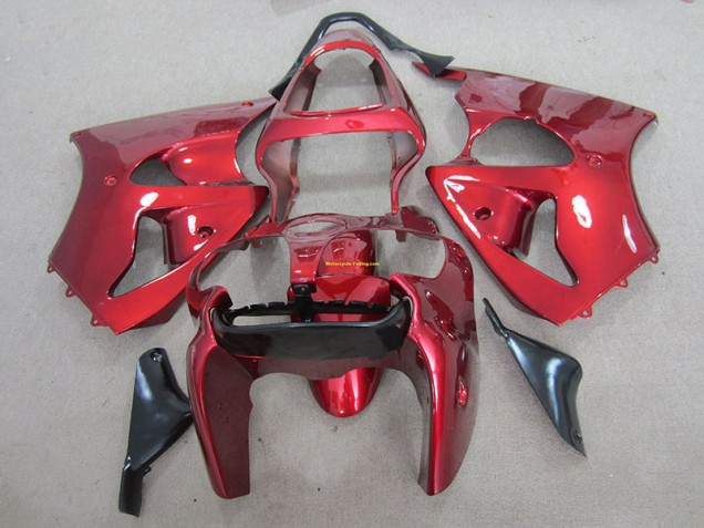 00-02 Red ZX6R Motorcycle Fairings