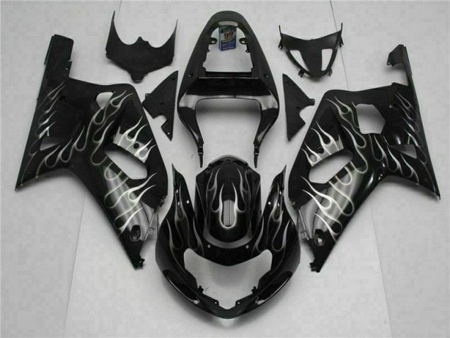 01-03 Black GSXR 600/750 Motorcycle Bodywork 01-03 Black GSXR 600/750 Motorcycle Bodywork