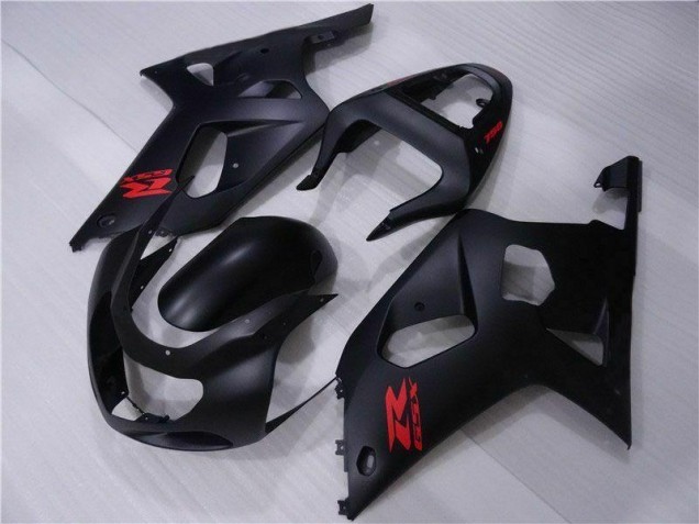 01-03 Black GSXR 600/750 Motorcycle Fairing Kits 01-03 Black GSXR 600/750 Motorcycle Fairing Kits