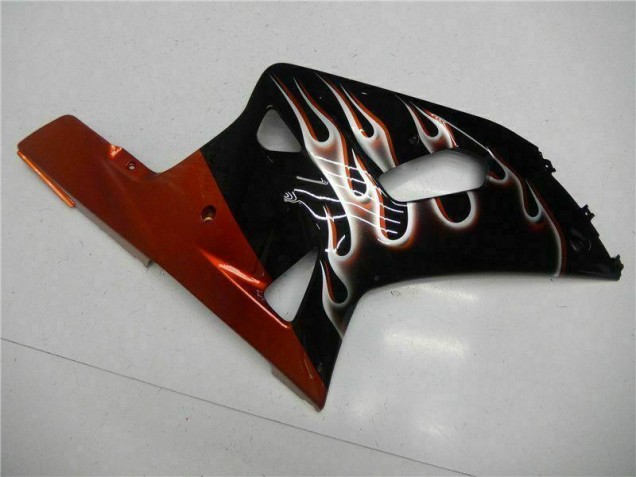 01-03 Black GSXR 600/750 Motorcycle Fairing Kits & Plastic 01-03 Black GSXR 600/750 Motorcycle Fairing Kits & Plastic