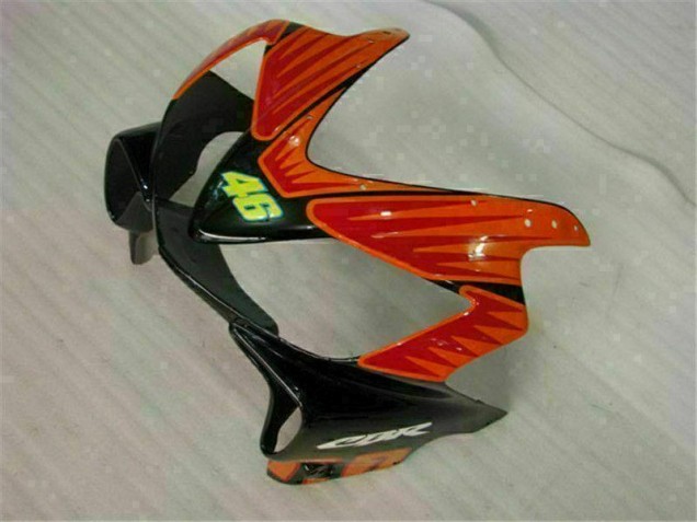 01-03 Orange Black CBR600 F4i Motorcycle Fairing 01-03 Orange Black CBR600 F4i Motorcycle Fairing