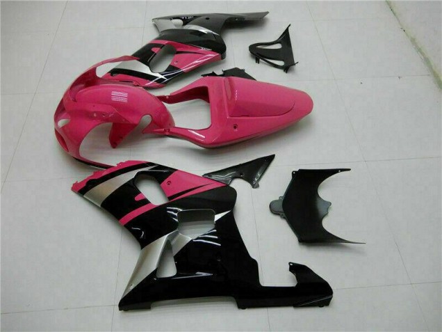 01-03 Pink Black GSXR 600/750 Motorcycle Fairings 01-03 Pink Black GSXR 600/750 Motorcycle Fairings