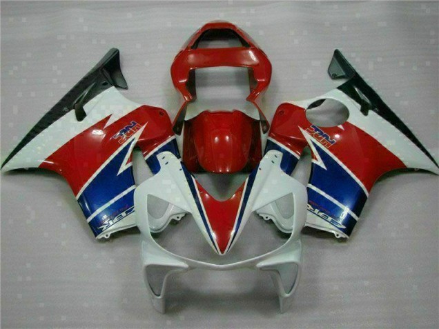 01-03 Red White Blue CBR600 F4i Motorcycle Fairings