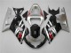 01-03 Silver GSXR 600/750 Motorcycle Fairings 01-03 Silver GSXR 600/750 Motorcycle Fairings