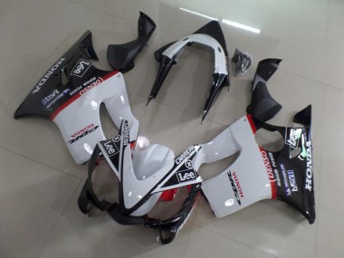 01-03 White Black Carrera Lee CBR600 F4i Motorcycle Fairings