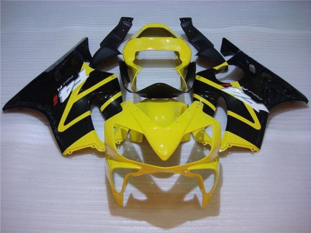 01-03 Yellow Black CBR600 F4i Motorcycle Bodywork 01-03 Yellow Black CBR600 F4i Motorcycle Bodywork