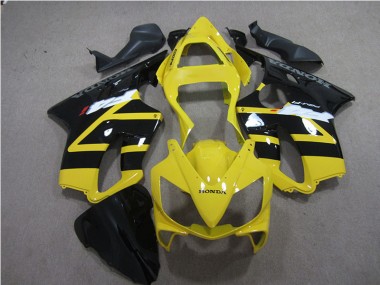 01-03 Yellow Black CBR600 F4i Motorcycle Fairing