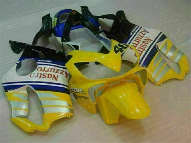 01-03 Yellow Silver Nastro Azzurro CBR600 F4i Motorcycle Fairings