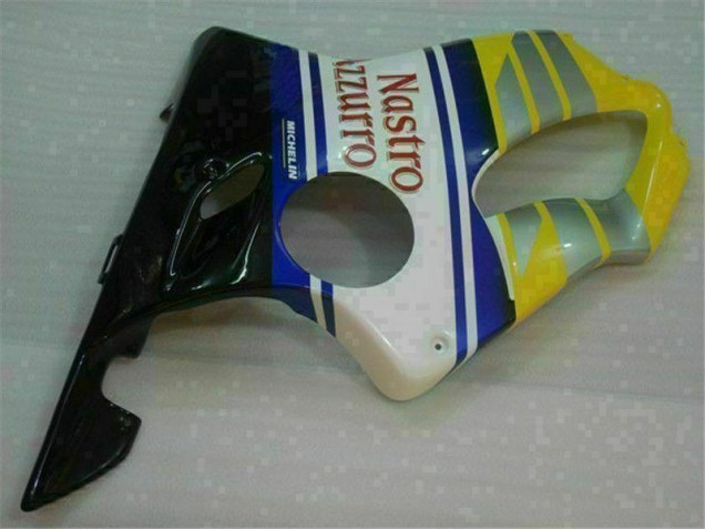 01-03 Yellow Silver Nastro Azzurro CBR600 F4i Motorcycle Fairings