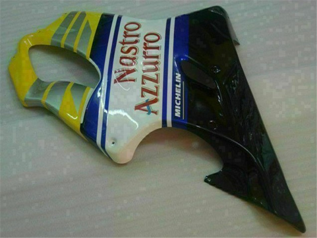 01-03 Yellow Silver Nastro Azzurro CBR600 F4i Motorcycle Fairings