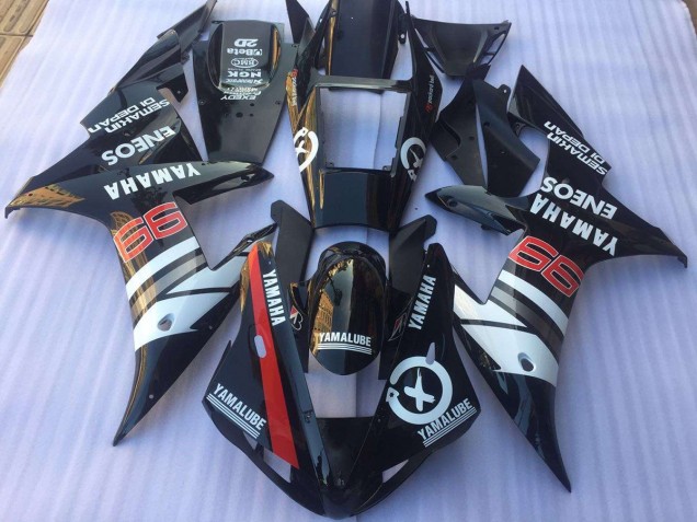 02-03 Black White YZF R1 Motorcycle Fairings 02-03 Black White YZF R1 Motorcycle Fairings