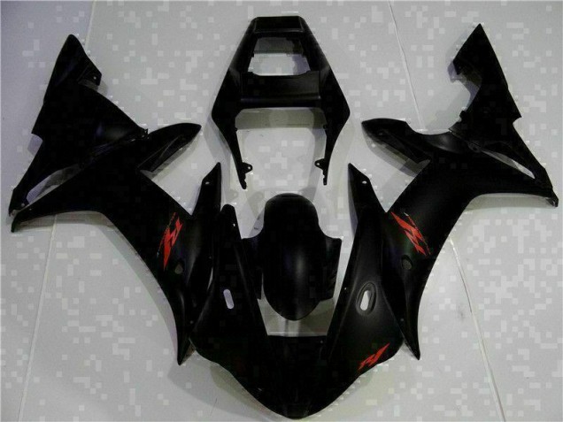 02-03 Black YZF R1 Aftermarket Motorcycle Fairing 02-03 Black YZF R1 Aftermarket Motorcycle Fairing