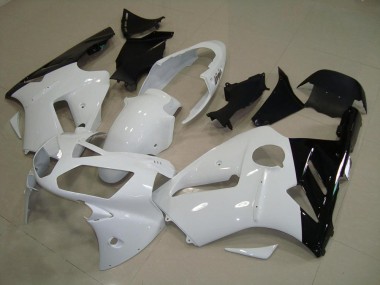 02-06 White Black ZX12R Motorcycle Fairings