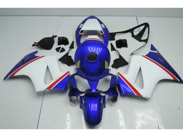 02-13 Blue White VFR800 Motorcycle Fairing 02-13 Blue White VFR800 Motorcycle Fairing