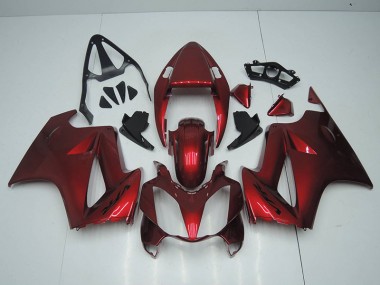 02-13 Red VFR800 Motorcycle Fairings