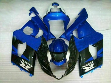 03-04 Blue Black GSXR 1000 Motorcycle Fairings