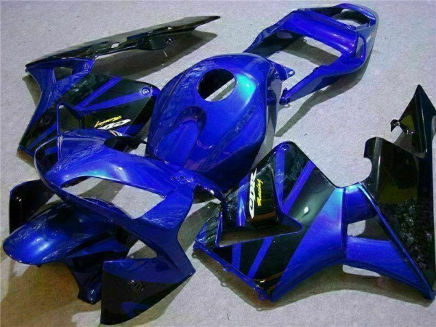03-04 Blue CBR600RR Motorcycle Fairing 03-04 Blue CBR600RR Motorcycle Fairing