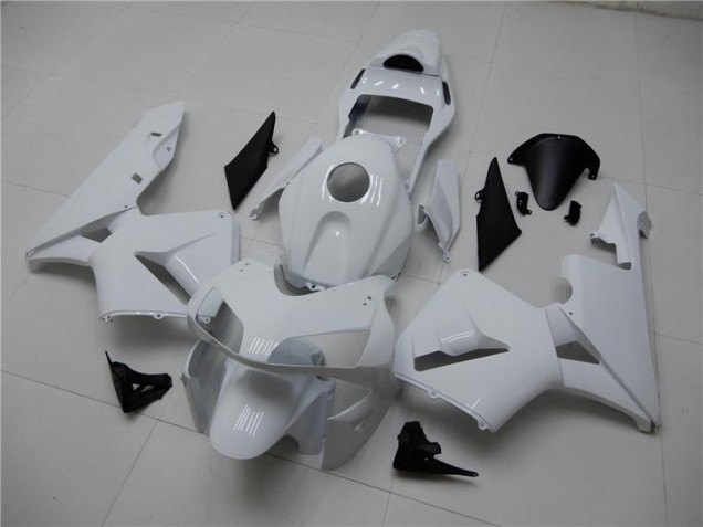 03-04 Glossy White CBR600RR Motorcycle Fairings 03-04 Glossy White CBR600RR Motorcycle Fairings
