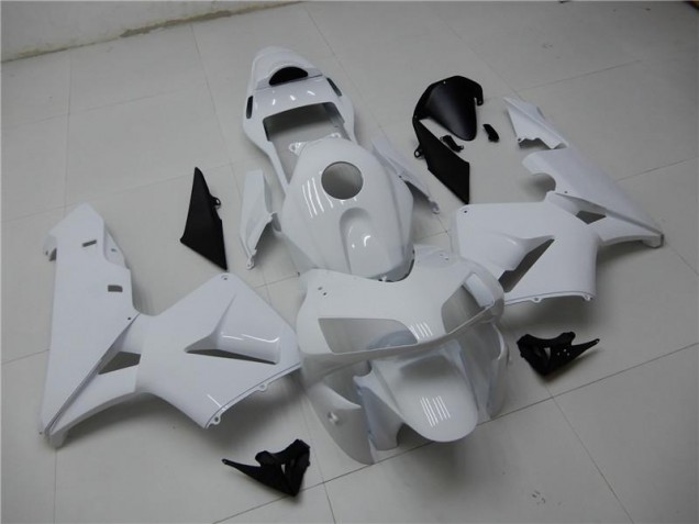 03-04 Glossy White CBR600RR Motorcycle Fairings 03-04 Glossy White CBR600RR Motorcycle Fairings