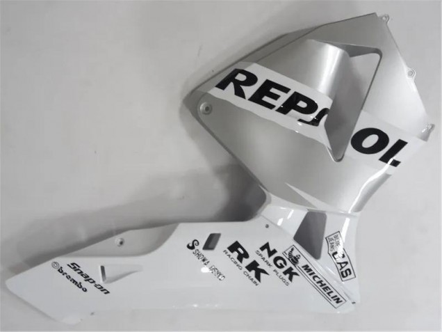 03-04 Silver White Black Repsol CBR600RR Motorcycle Fairings