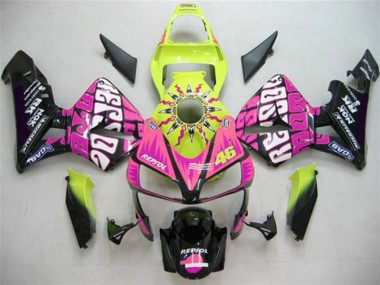 03-04 Valentino Rossi CBR600RR Motorcycle Fairings