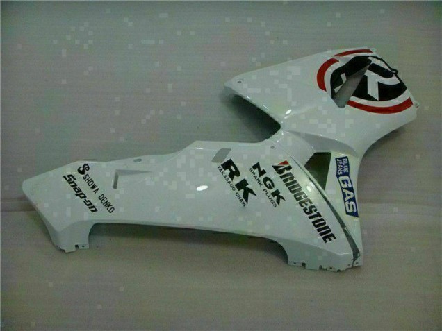 03-04 White Blue R 2 CBR600RR Motorcycle Fairings 03-04 White Blue R 2 CBR600RR Motorcycle Fairings