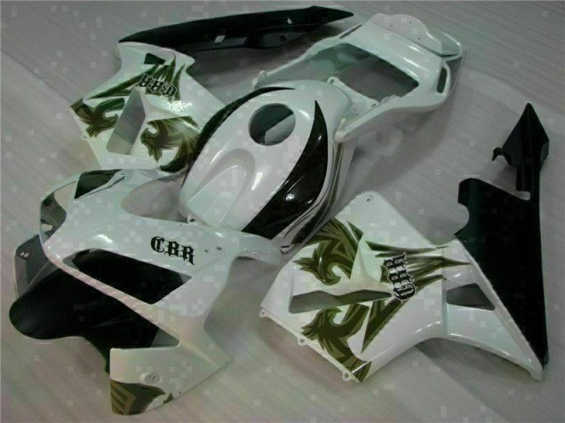 03-04 White CBR600RR Full ABS Motorcycle Fairing 03-04 White CBR600RR Full ABS Motorcycle Fairing