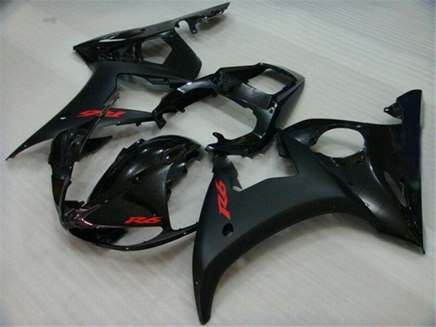 03-05 Black YZF R6 Motorcycle Bodywork 03-05 Black YZF R6 Motorcycle Bodywork