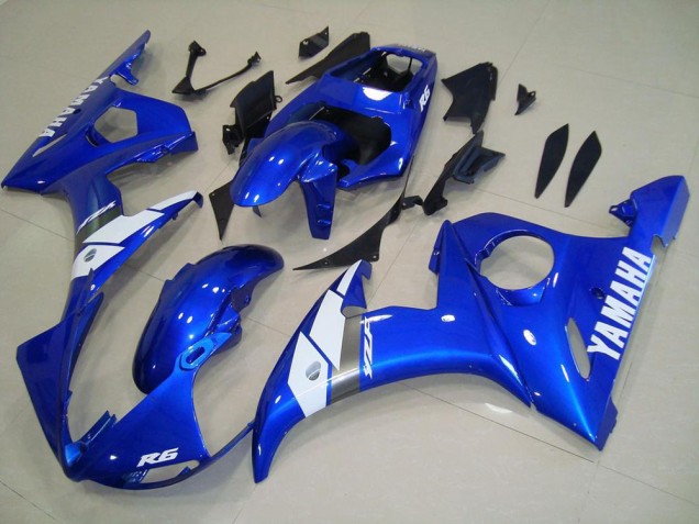 03-05 Blue YZF R6 Motorcycle Fairings 03-05 Blue YZF R6 Motorcycle Fairings