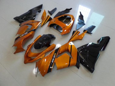 03-05 Gold Black ZX10R Motorcycle Fairings