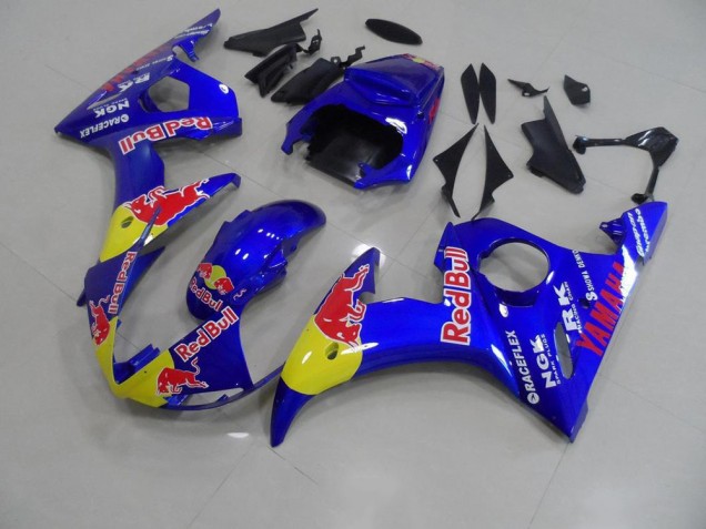 03-05 Red Bull YZF R6 Motorcycle Fairings 03-05 Red Bull YZF R6 Motorcycle Fairings