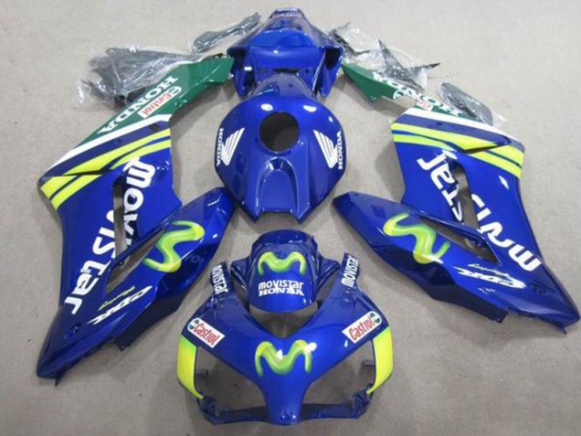 04-05 Blue Movistar Castrol CBR1000RR Motorcycle Fairings