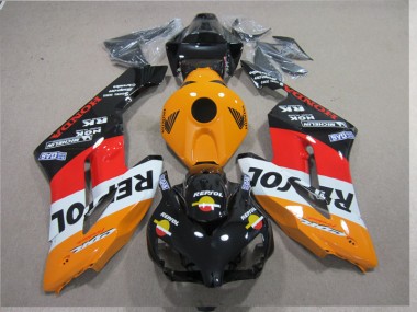 04-05 Orange Red Repsol CBR1000RR Motorcycle Fairings