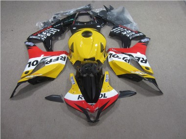 04-05 Yellow Repsol CBR1000RR Motorcycle Fairings