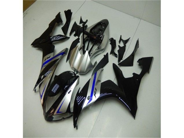 04-06 Blue Black Silver YZF R1 Motorcycle Fairings 04-06 Blue Black Silver YZF R1 Motorcycle Fairings
