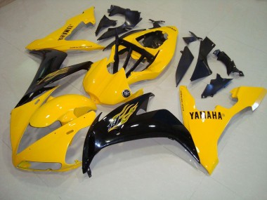 04-06 Yellow Black Flame YZF R1 Motorcycle Fairings