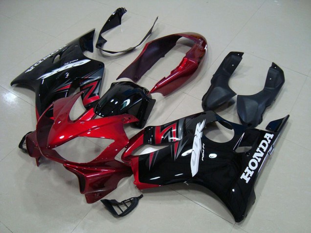 04-07 Black Red CBR600 F4i Motorcycle Bodywork 04-07 Black Red CBR600 F4i Motorcycle Bodywork